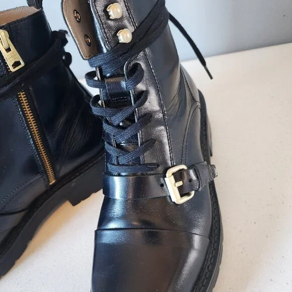 All Saints Combat Boots "LIKE NEW" - Picture 10 of 16